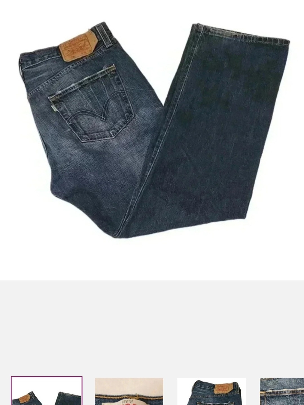 Vintage Levi’s 501 Jeans Button Fly Straight Leg